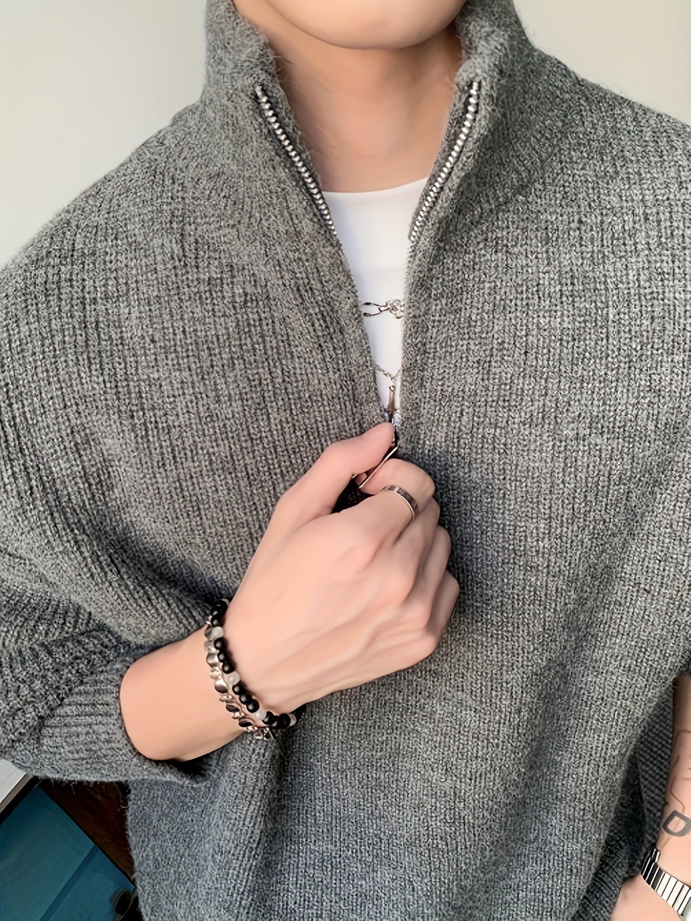 Gatwick Half-Zip Knit