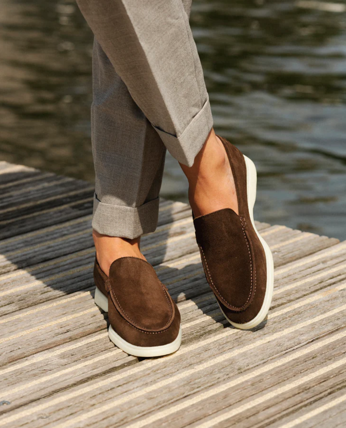 Portofino Suede Loafers