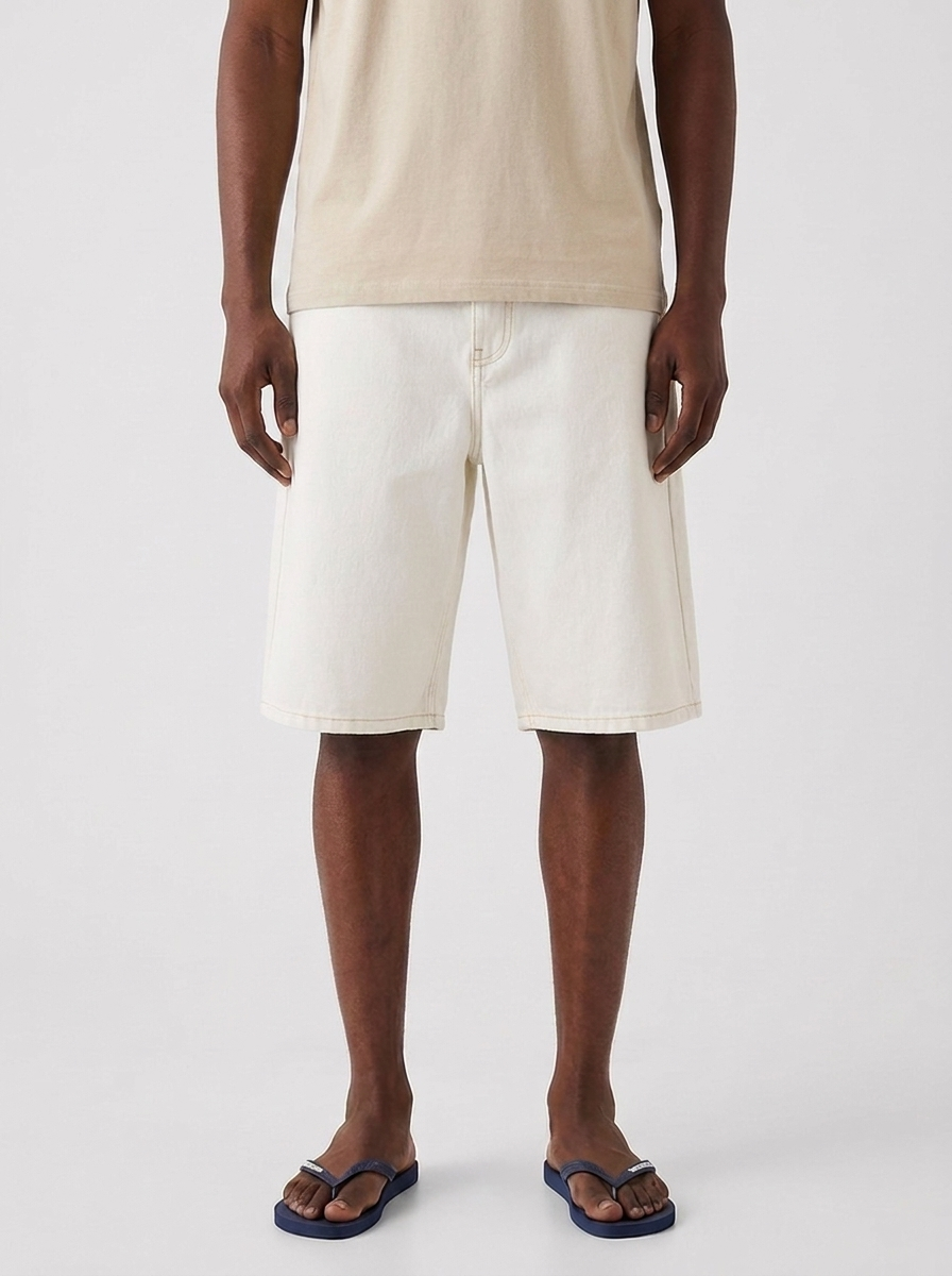 Blanco Denim Short