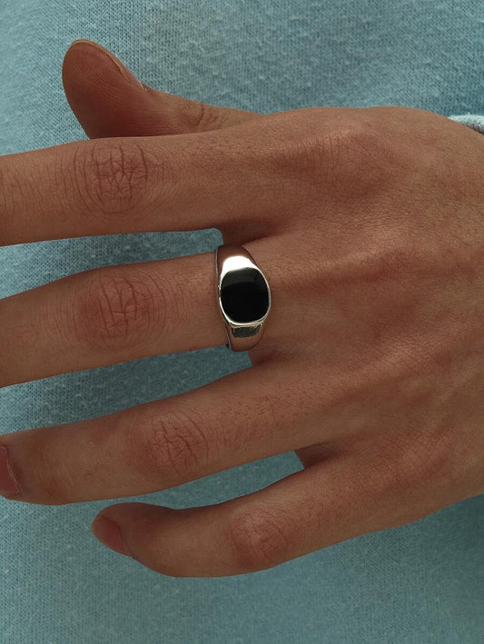 Onyx Signet Ring