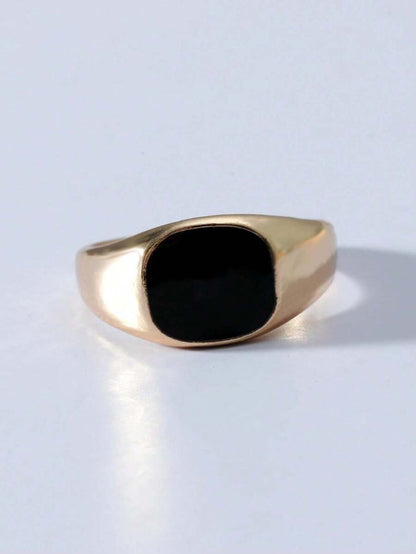Onyx Signet Ring