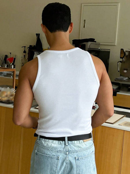 Varsity Rib Tank