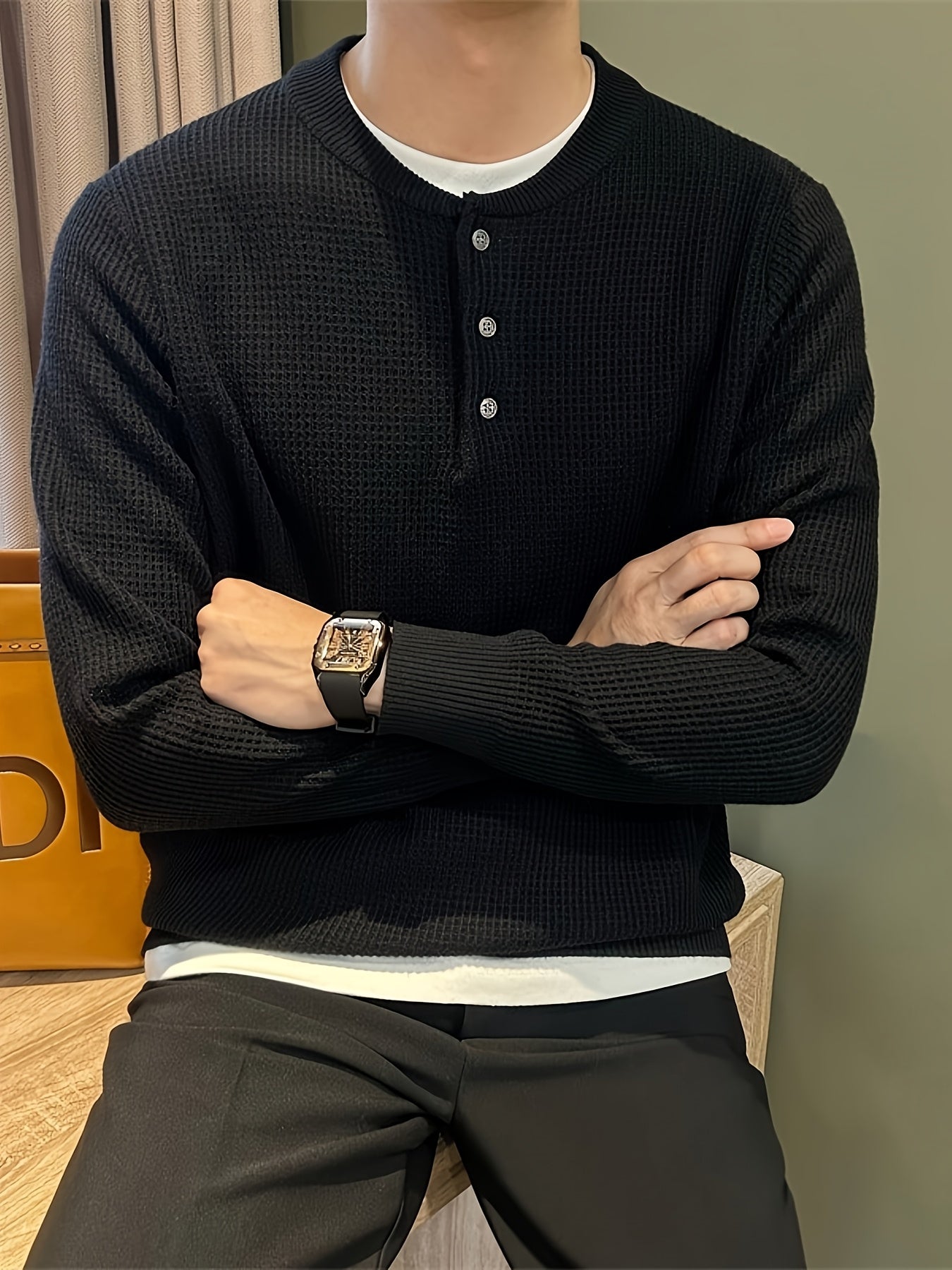 Weston Henley Knit