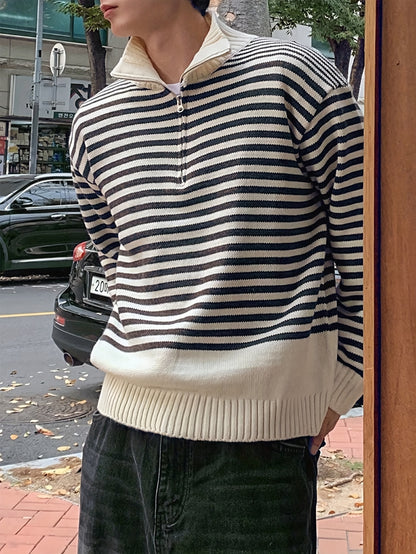 Riviera Half-Zip Knit