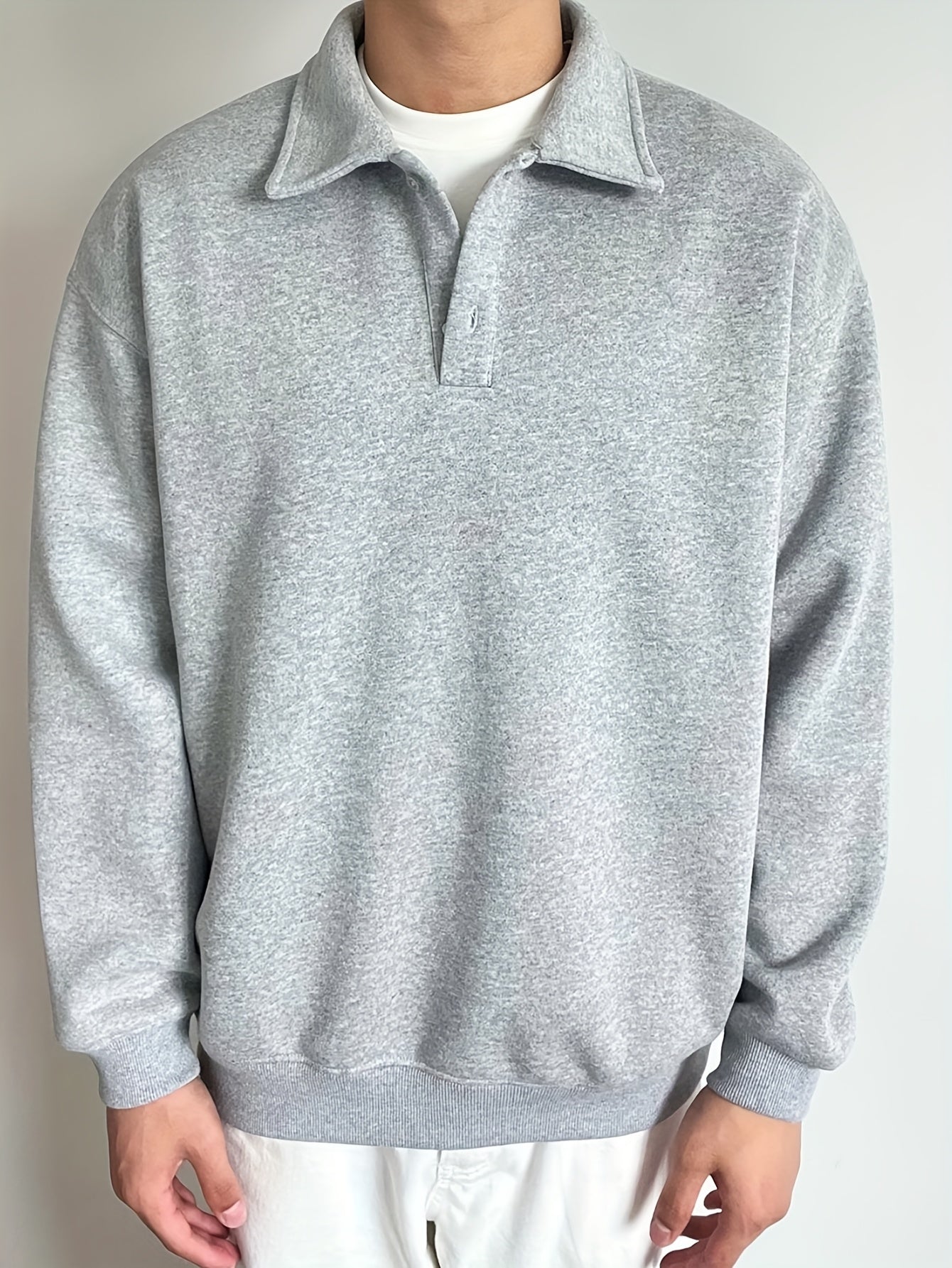 Melton Polo Sweat