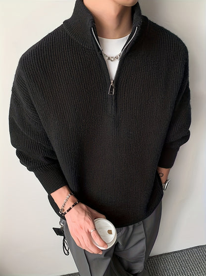 Gatwick Half-Zip Knit
