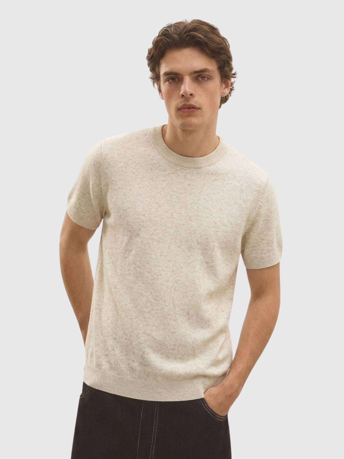 Lumen Knit Tee