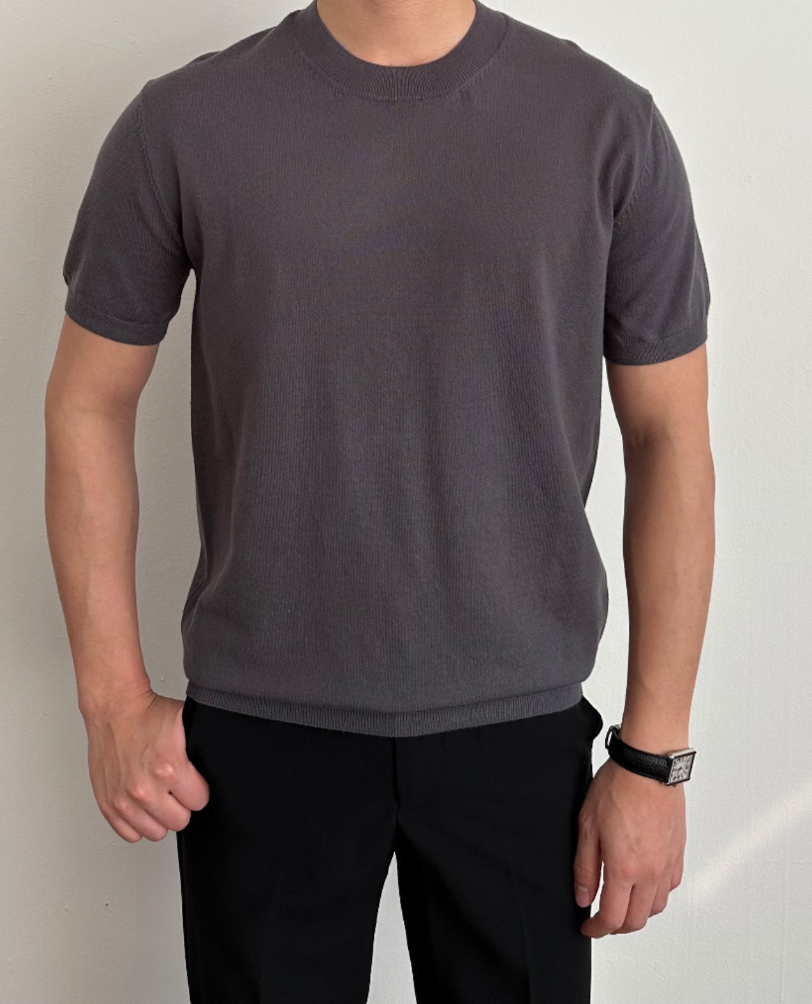 Lumen Knit Tee