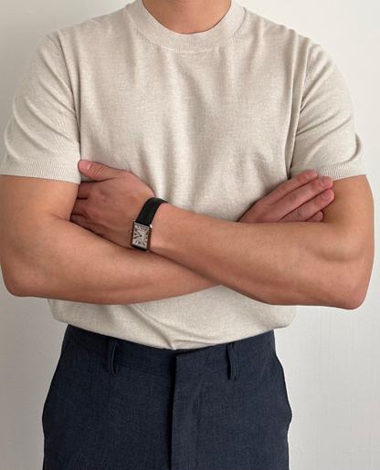 Lumen Knit Tee