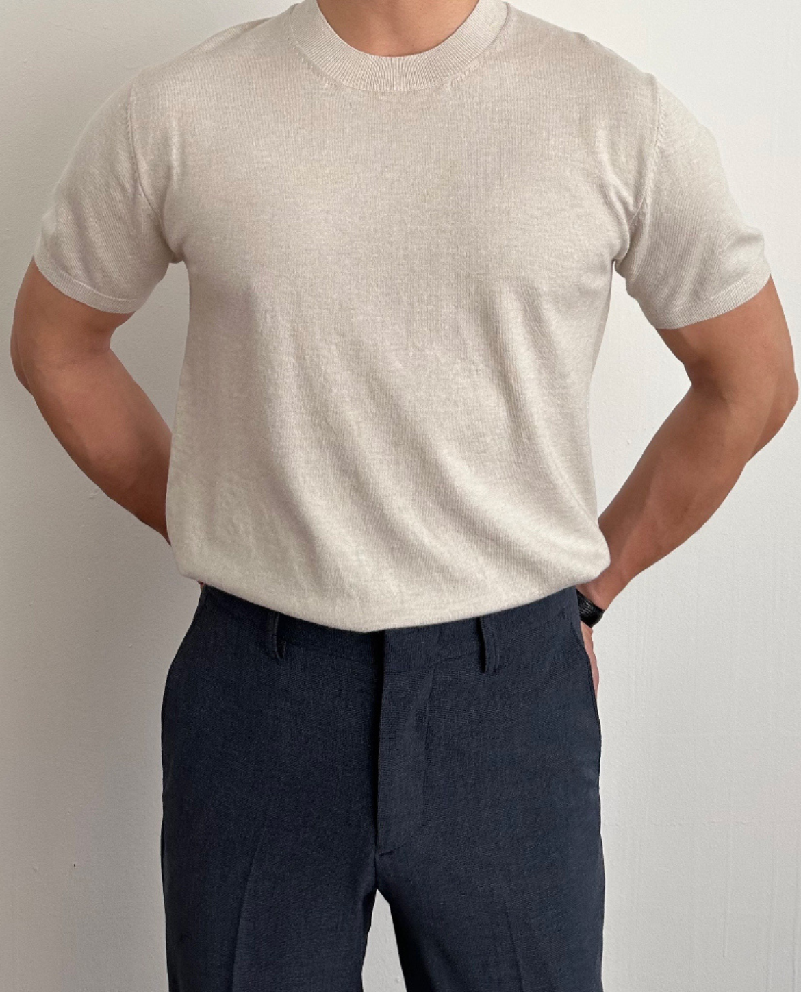 Lumen Knit Tee