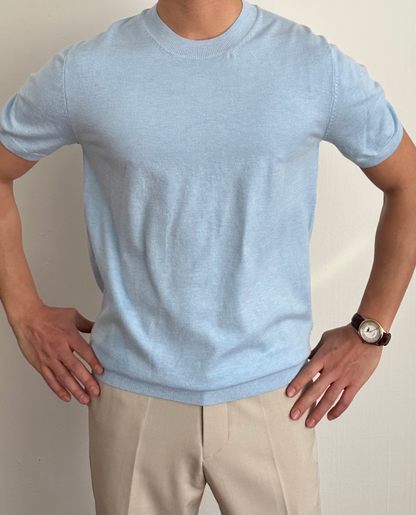 Lumen Knit Tee