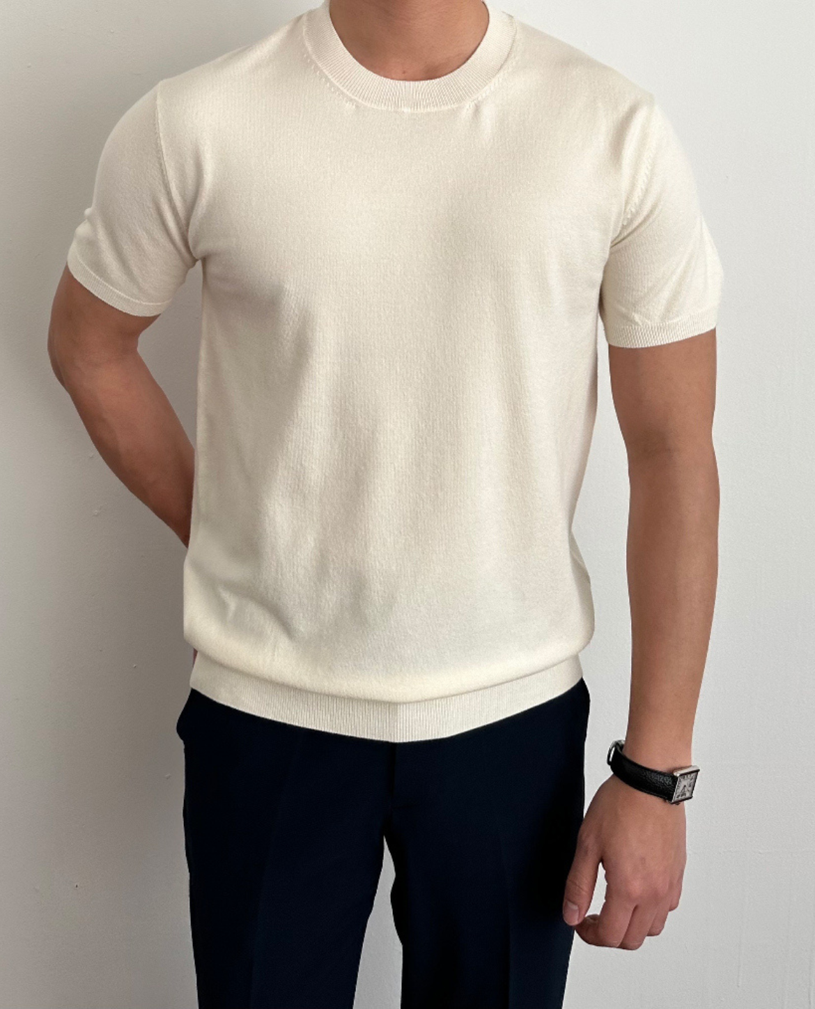 Lumen Knit Tee