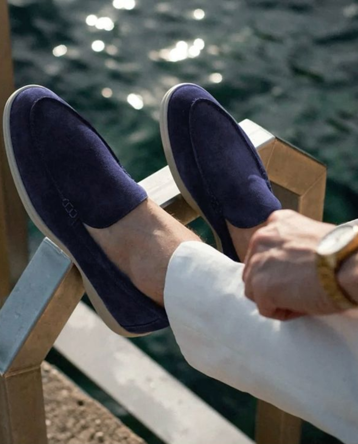 Portofino Suede Loafers