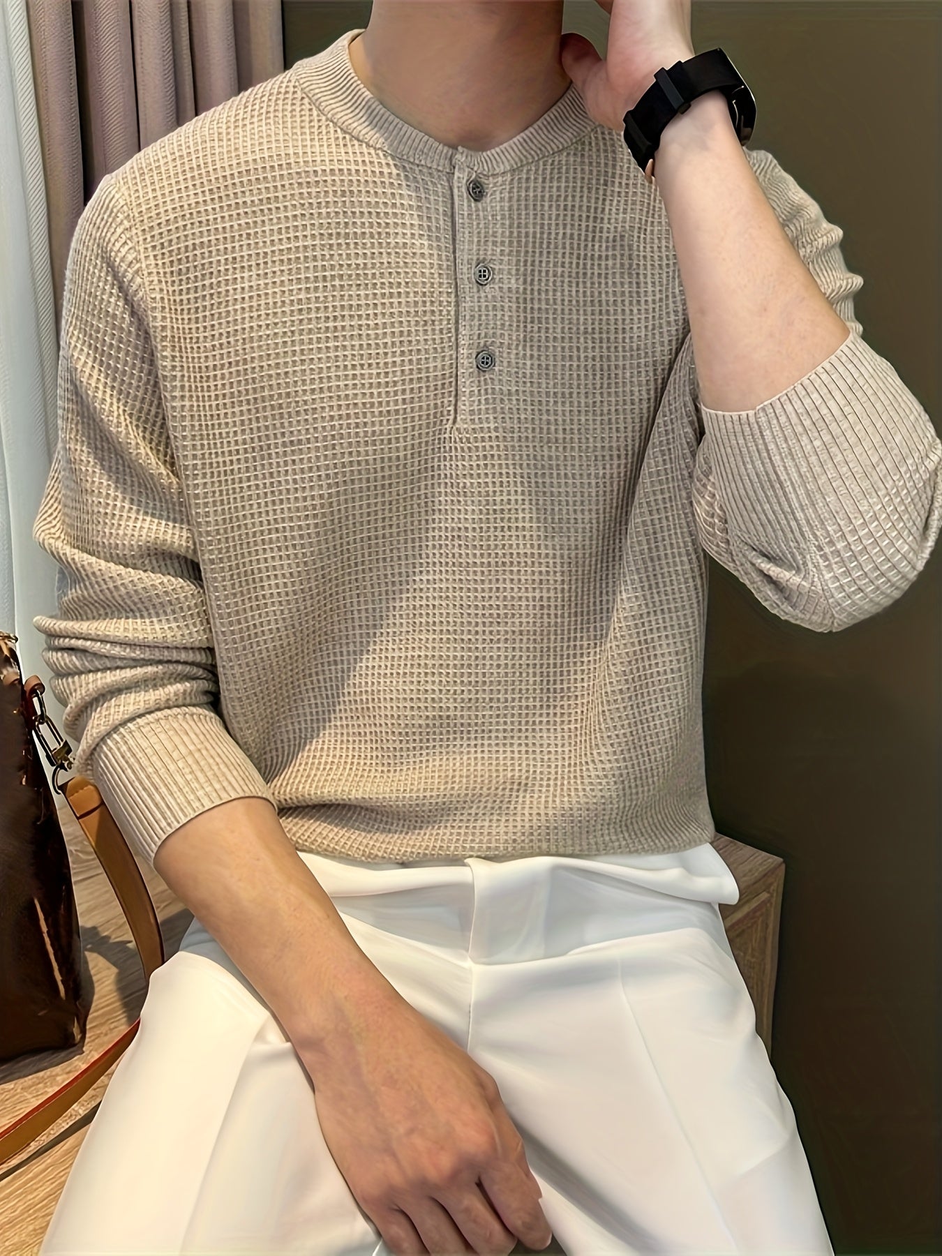 Weston Henley Knit