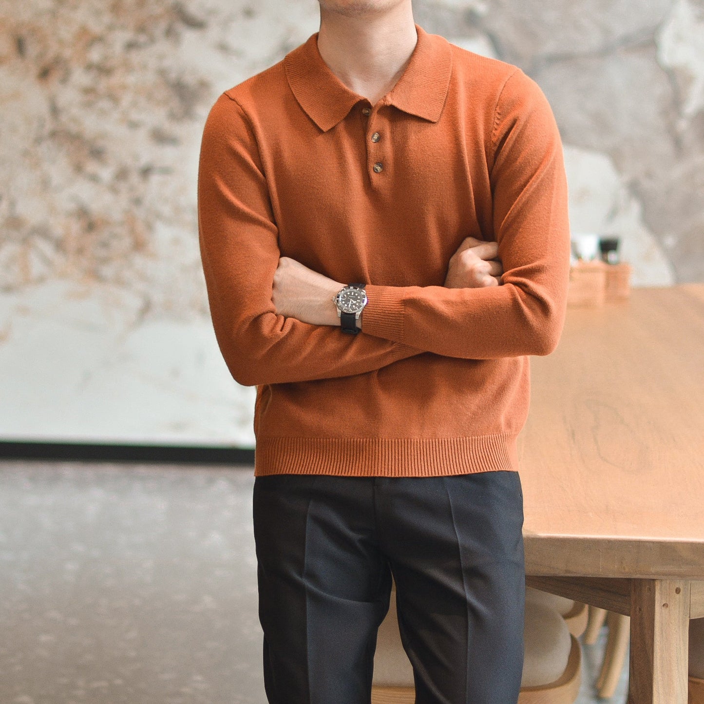 Monza Polo Knit