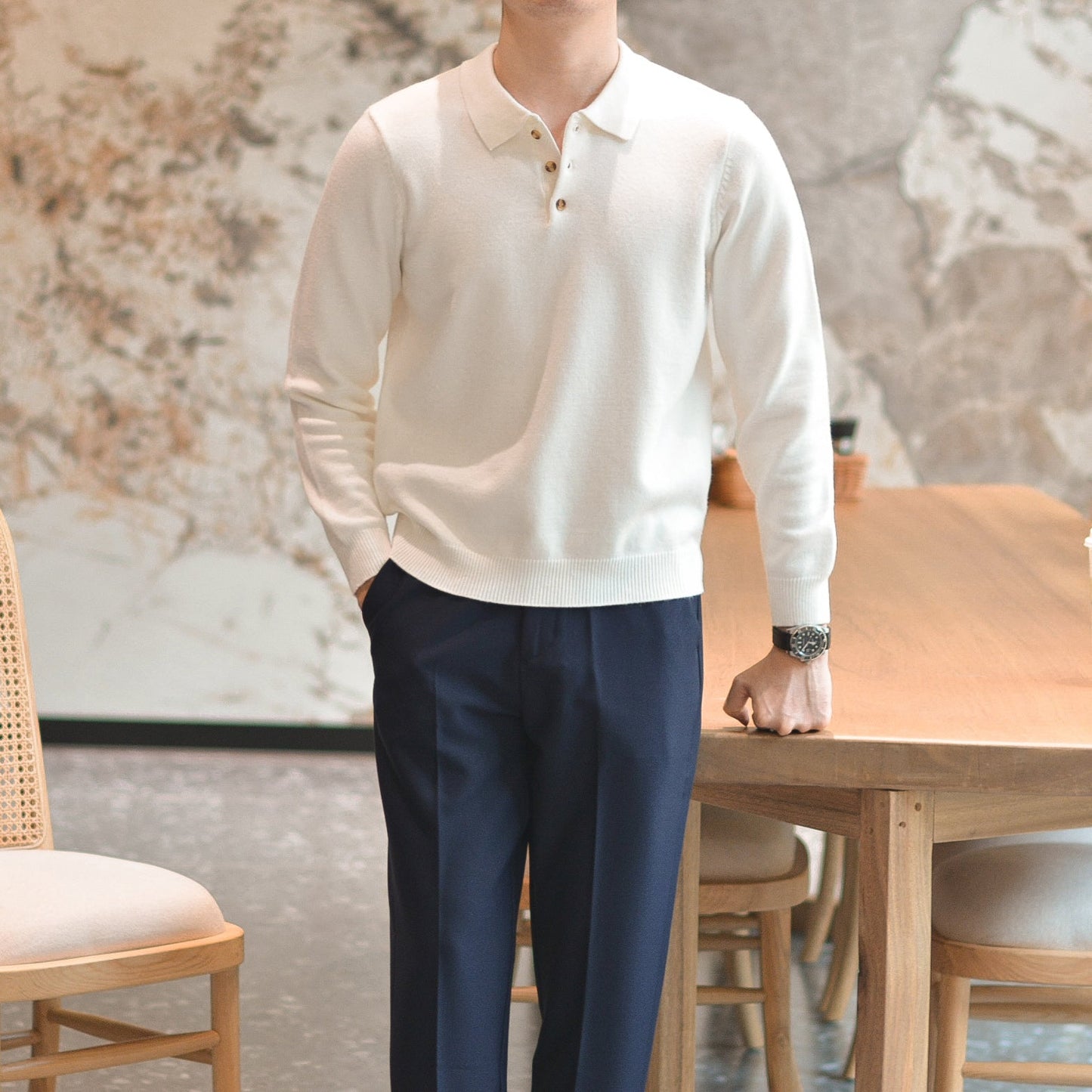 Monza Polo Knit