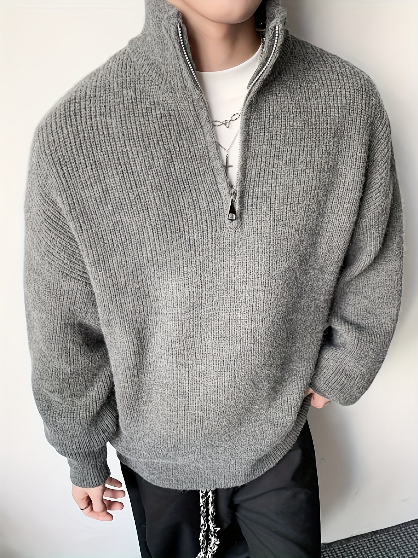 Gatwick Half-Zip Knit