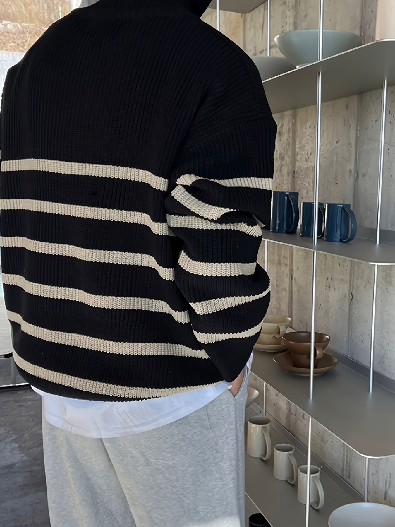 Corden Half-Zip Knit