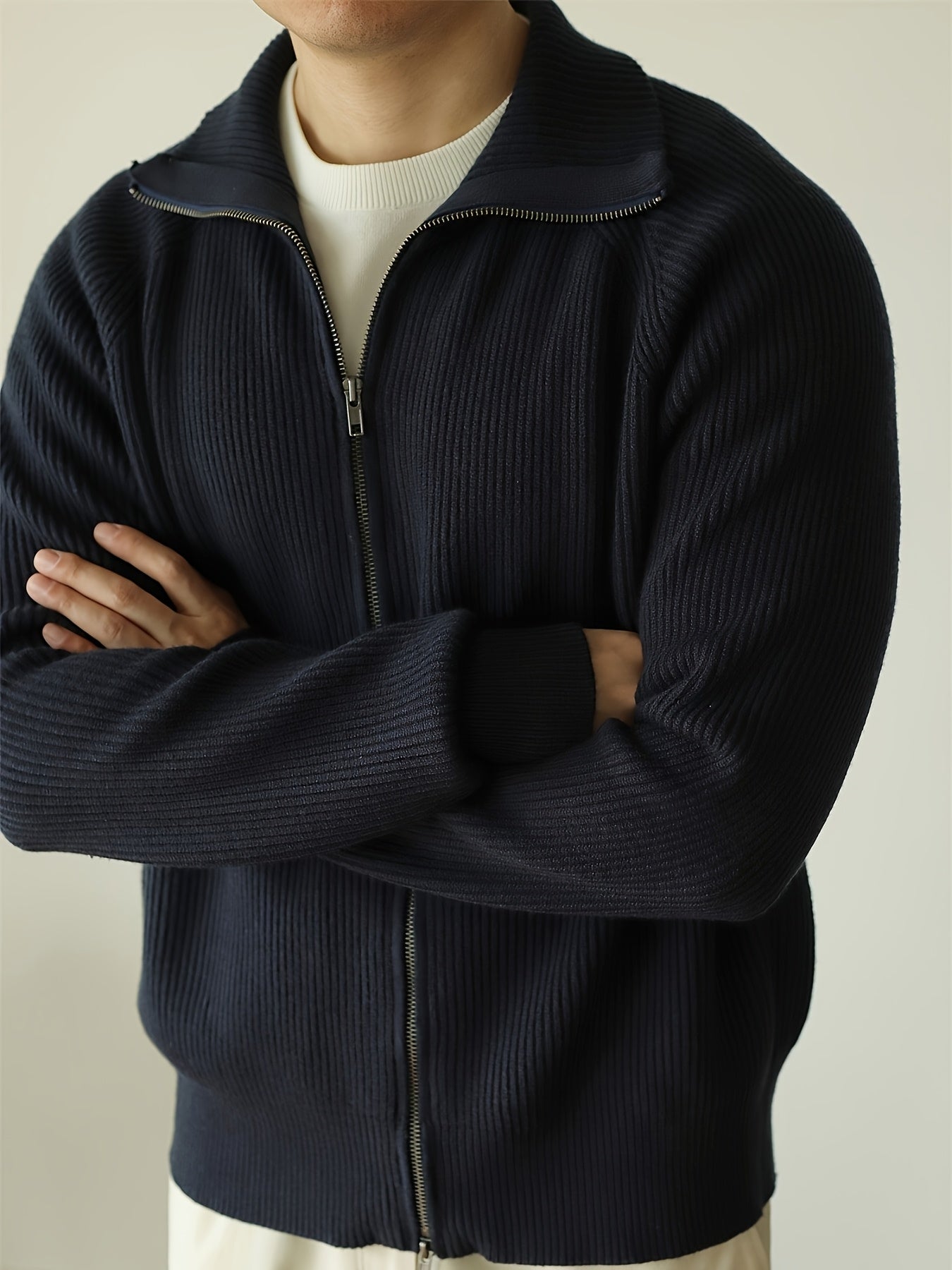 Harrow Zip Knit