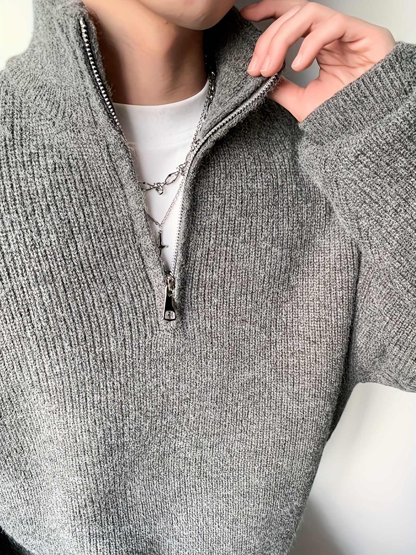 Gatwick Half-Zip Knit