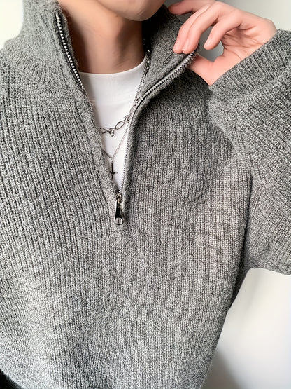 Gatwick Half-Zip Knit
