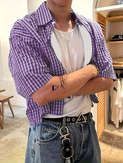 Gingham Short Sleeve Shirt