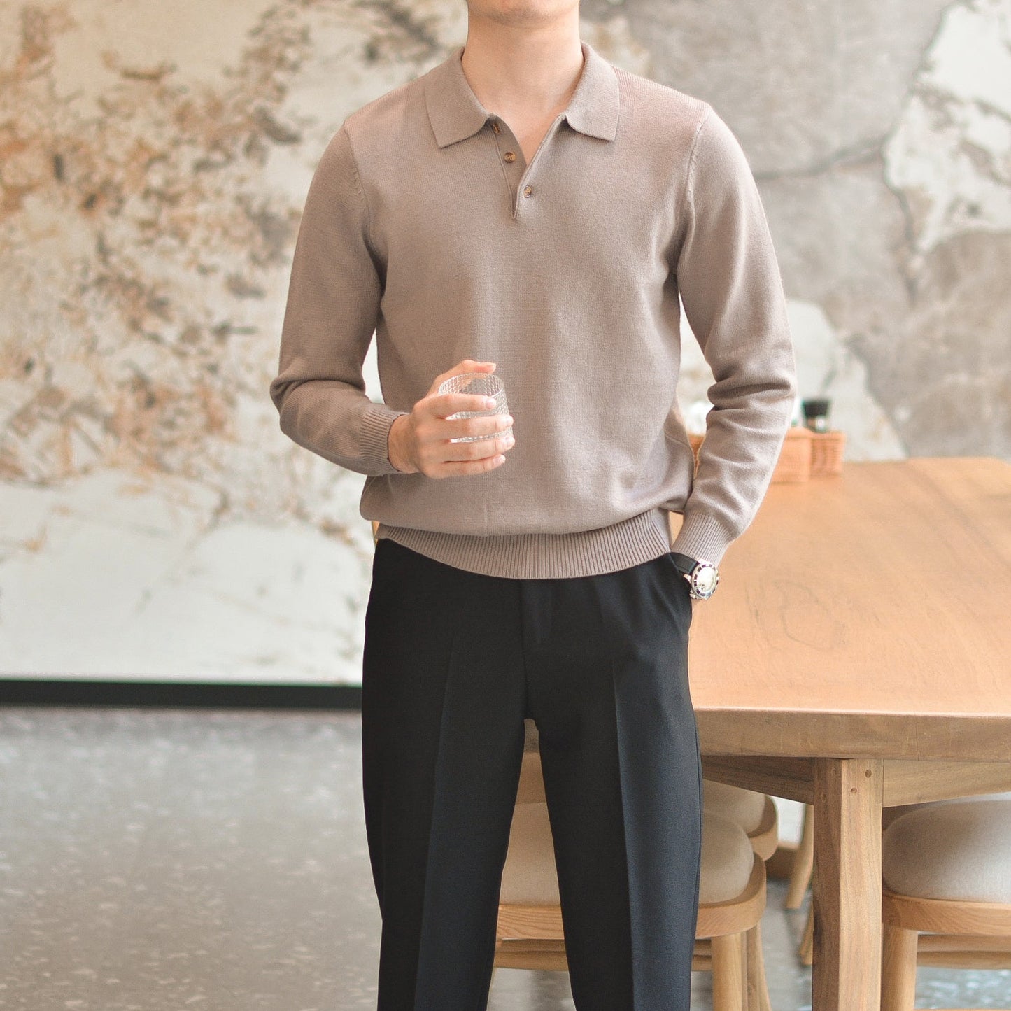 Monza Polo Knit