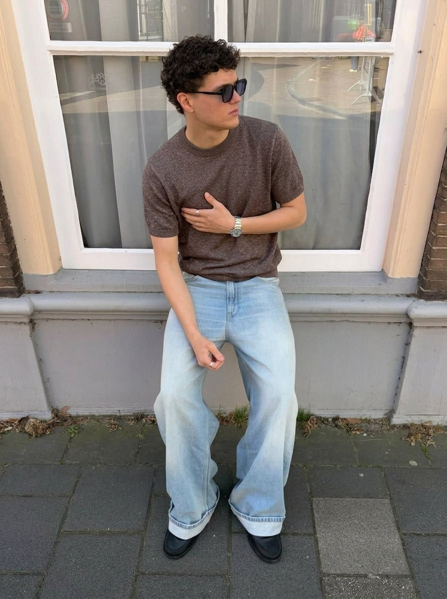 Lumen Knit Tee