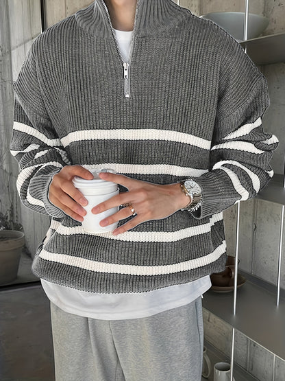 Corden Half-Zip Knit