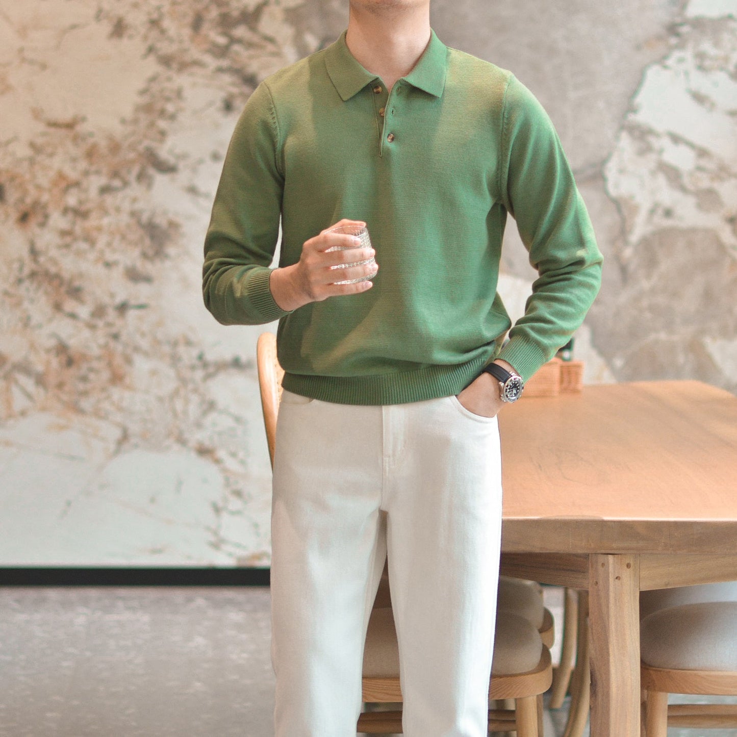 Monza Polo Knit