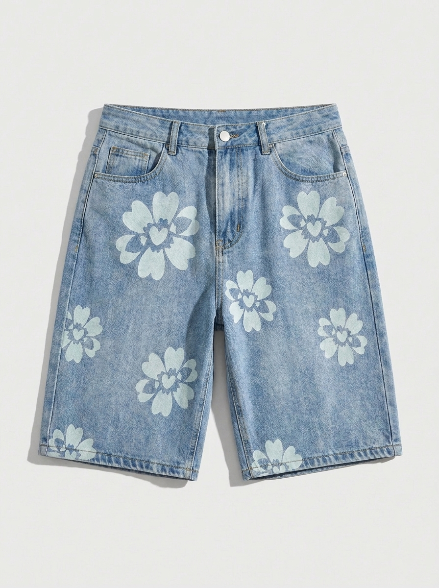 Bloom Denim Short