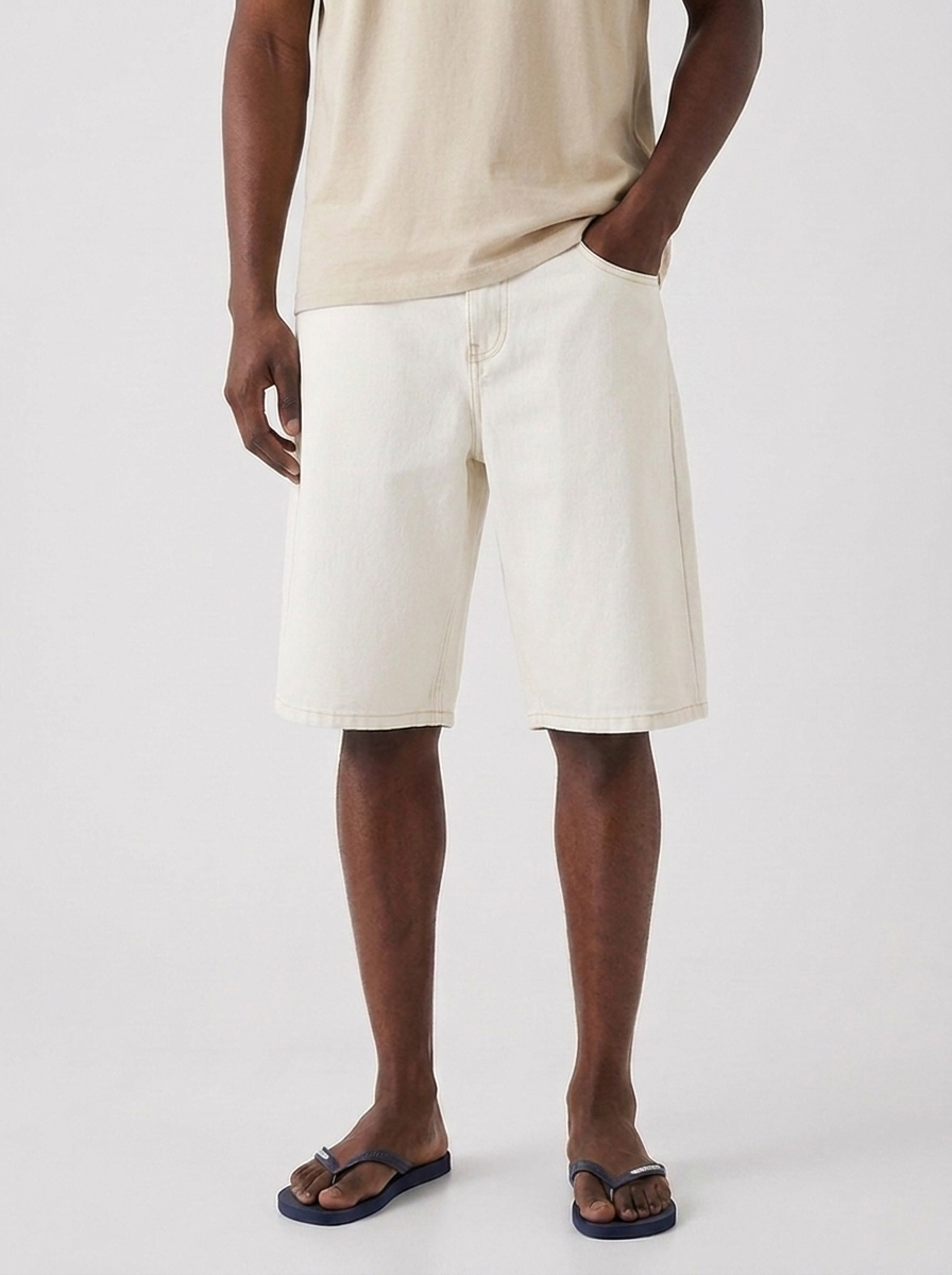 Blanco Denim Short