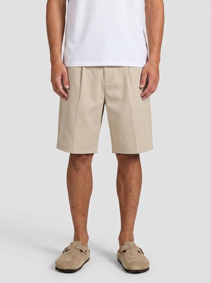 Halo Pleated Short